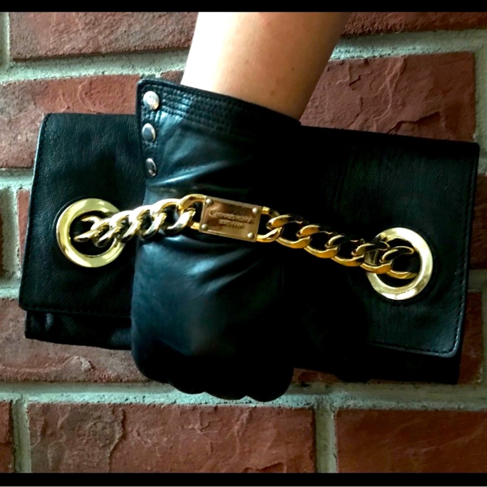 Michael Kors envelope clutch